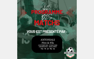 Programme des matchs du week-end du 15/16 Mars